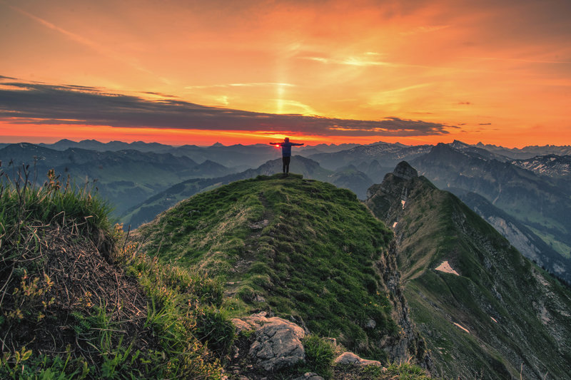 Sunrise Kanisfluh (c) Michael Meusburger –